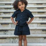 Organic Cotton Waffle Short