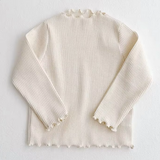 Cecile ribbed long sleeve shirt