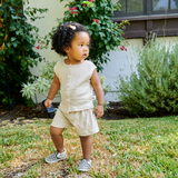 Brooklyn vest and short set