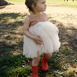 Jules cotton and tulle dress