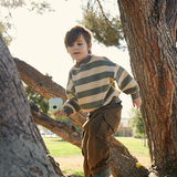 Bowen stripe pullover sweater