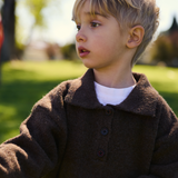 Ami knit polo sweater
