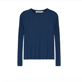 Long sleeve rib top