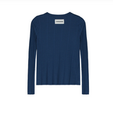 Long sleeve rib top