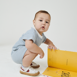 Tavi stripe waffle knit set