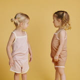 Etta retro tank and short set