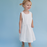 Ansley empire waist stripe dress