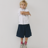 Ines printed corduroy short