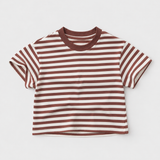 Layton wide stripe short sleeve shirt