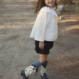 Agnes Blouse | Heart Embroidery