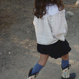 Agnes Blouse | Heart Embroidery