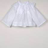 Agnes Blouse | Heart Embroidery