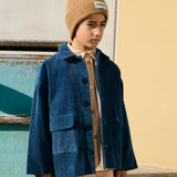 Oversized corduroy faded jacket