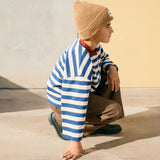 Striped long-sleeved t-shirt