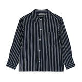 Woven striped shirt