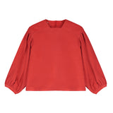 Square neck dyed blouse