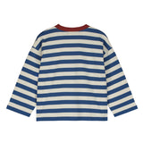 Striped long-sleeved t-shirt