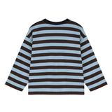 Striped long-sleeved t-shirt