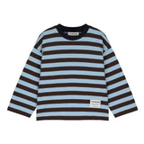 Striped long-sleeved t-shirt