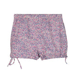 Flower motif shorts
