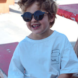 Kids Retro Sunglasses | Black