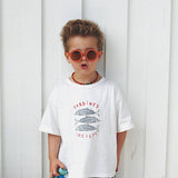 Kids Retro Sunglasses | Orange