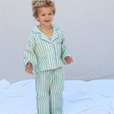 The Stripe Pajamas | Spearmint