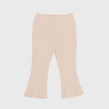 Tae flare ribbed leggings