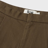 Organic Cotton Wide Leg Cargo Pant