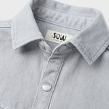 Organic Cotton Denim Balloon Shirt