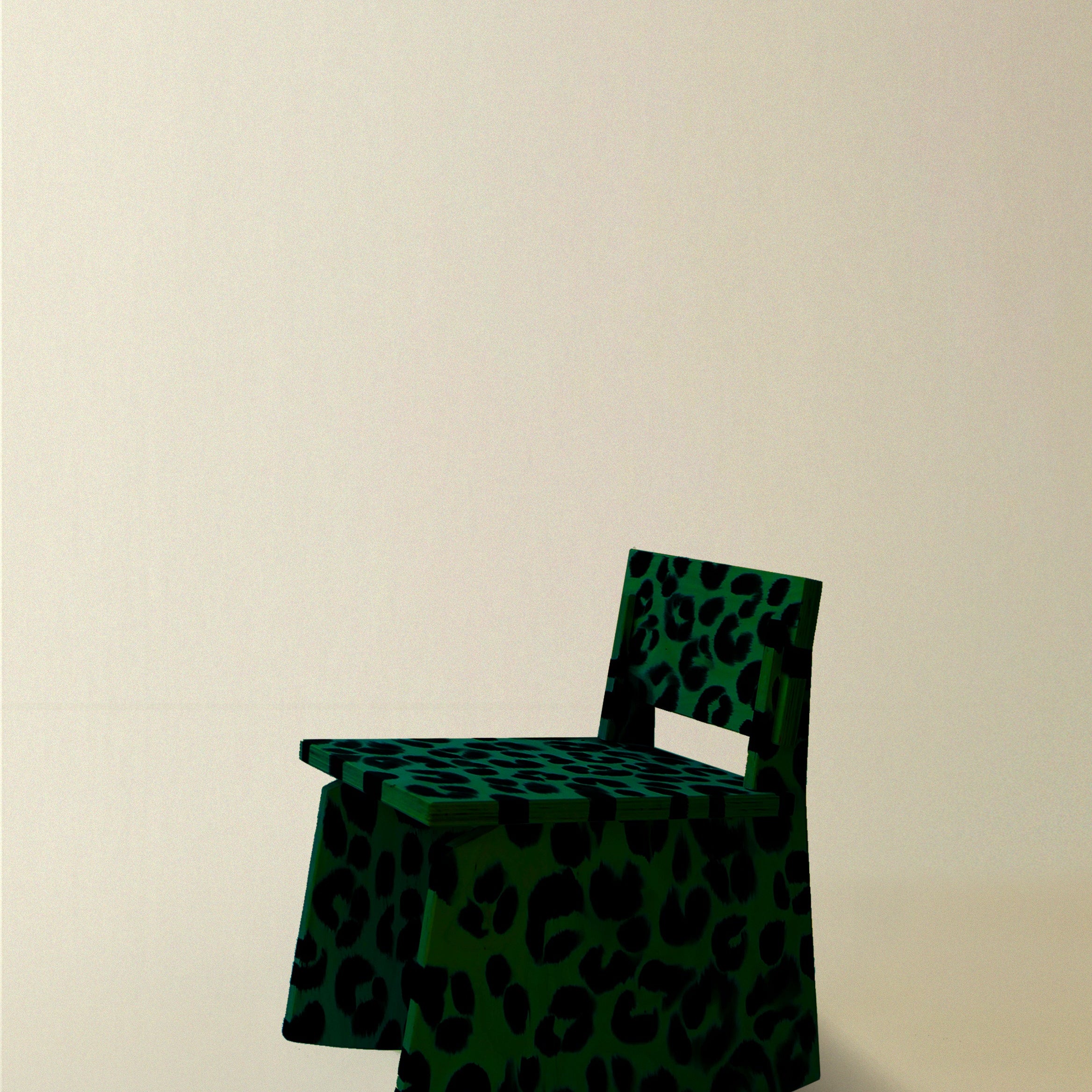 Raymond Rocker with Leopard Spots