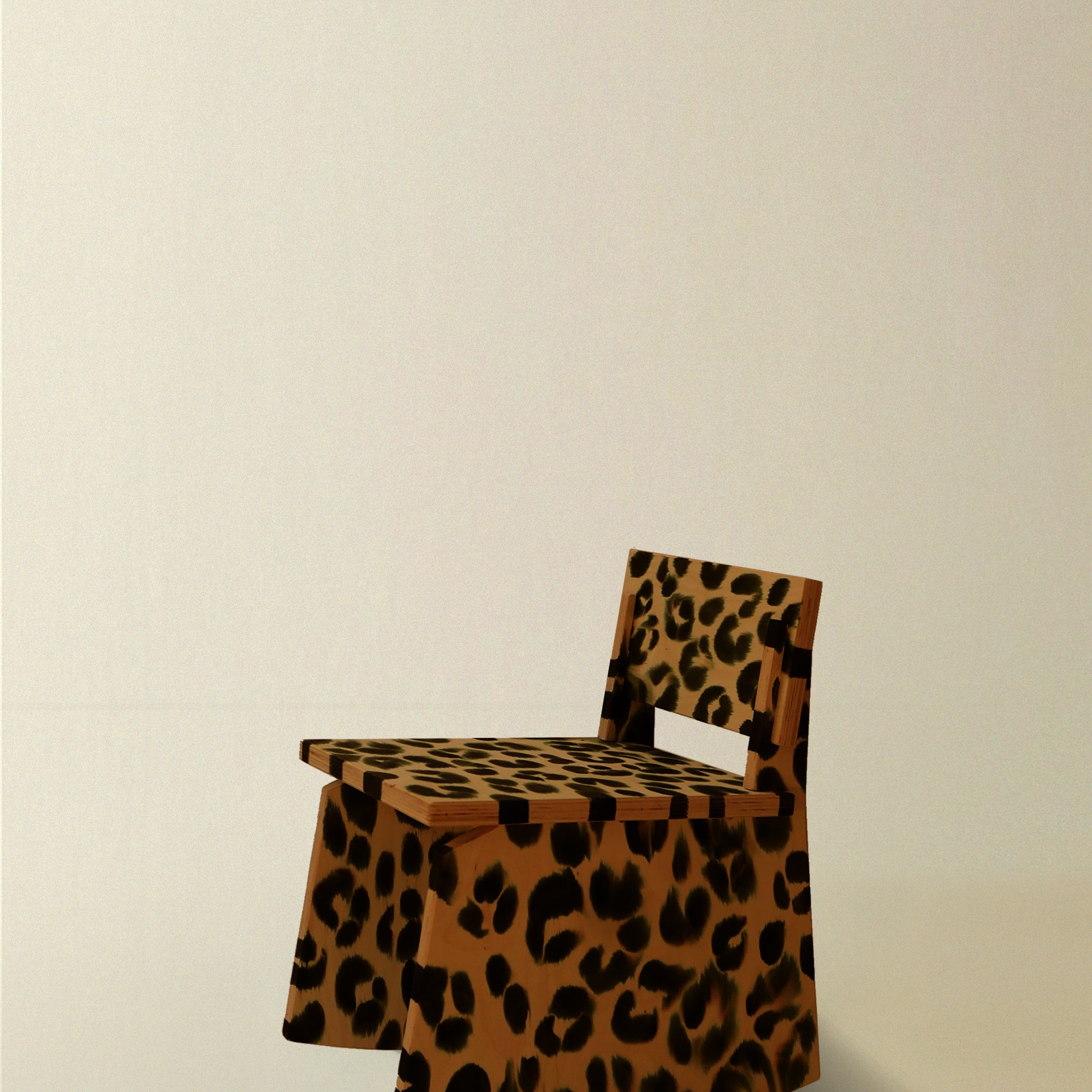 Raymond Rocker with Leopard Spots
