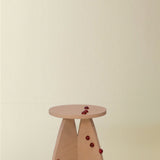 Riva Stool with Ladybugs