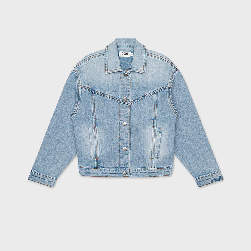 Denim Jacket (Modern Trucker Style)