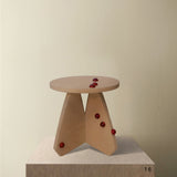 Riva Stool with Ladybugs