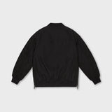 Bomber Jacket With Side Zips