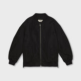 Bomber Jacket With Side Zips