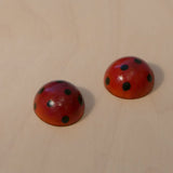 Riva Stool with Ladybugs