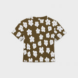 Organic Cotton Cropped Ribbed Shirt