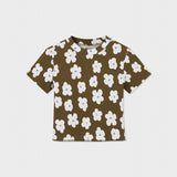 Organic Cotton Cropped Ribbed Shirt