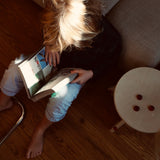 Riva Stool with Ladybugs