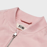 Bomber Jacket With Side Zips