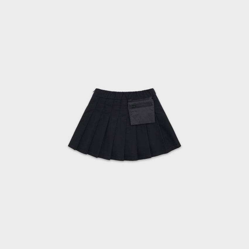 Organic Cotton Pleated Skirt