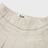 Organic Cotton Pleated Skirt