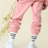 Two-pack of striped crew socks