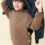 Relaxed Organic Cotton Fleece Sweatshirt