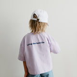 Chunky 'Living the best life' t-shirt