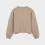 Organic Cotton Cropped Sweatshirt