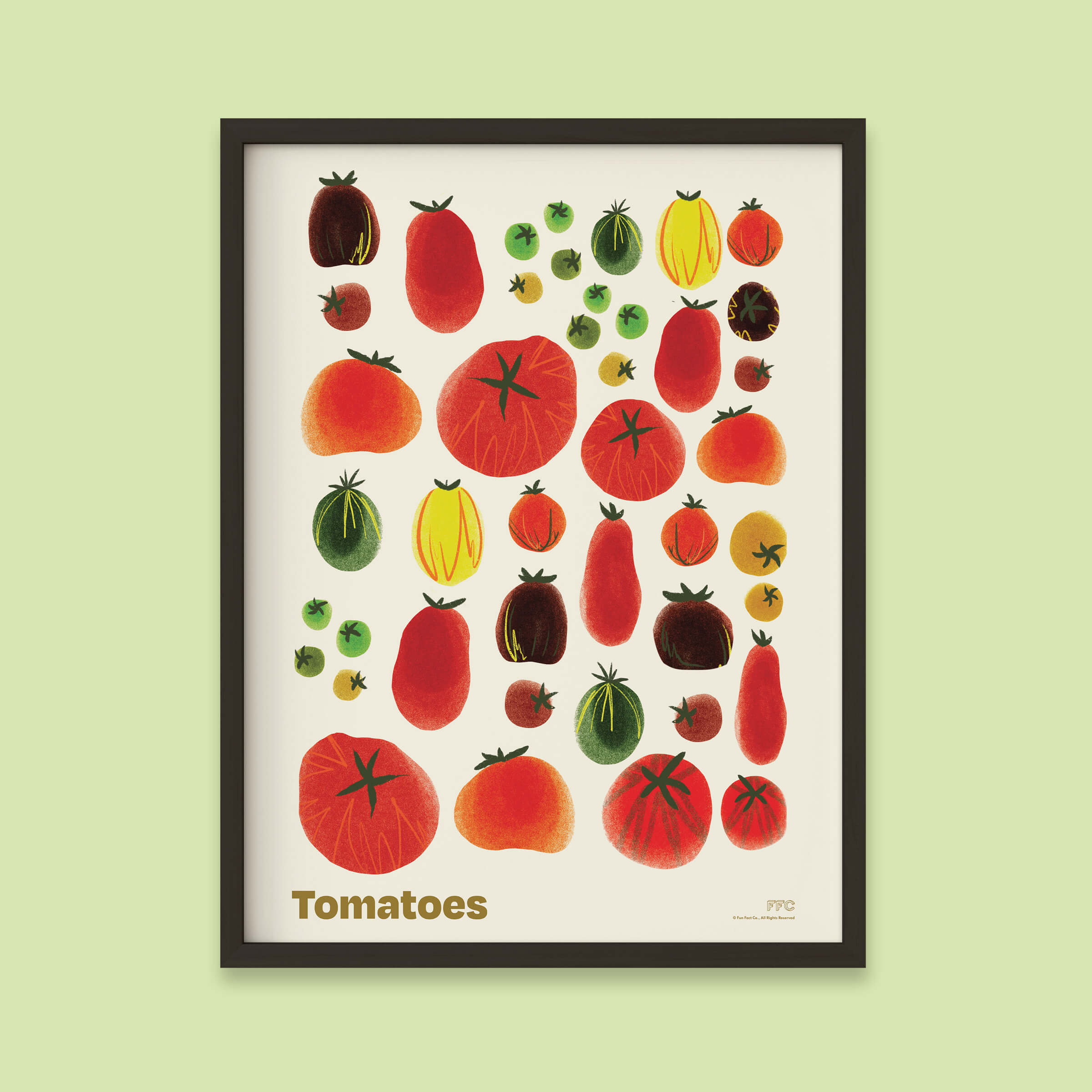 Tomato Family Reunion Print