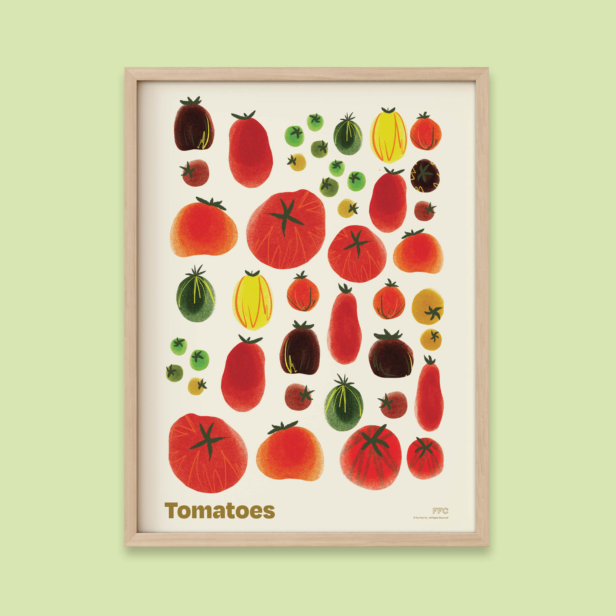 Tomato Family Reunion Print